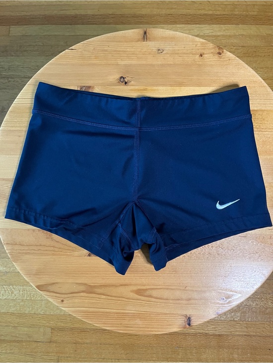 Nike Pants - Nike Dry Fit Women's Navy Blue Athletic "Booty" Shorts. Size Small.